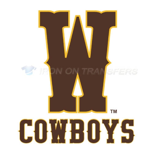 Wyoming Cowboys Iron-on Stickers (Heat Transfers)NO.7068